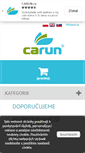 Mobile Screenshot of carun.cz