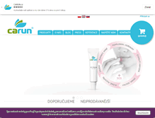 Tablet Screenshot of carun.cz